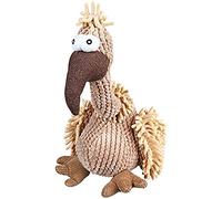 TRIXIE Gustav el buitre peluche para perros con squeaker - suave peluche cariñoso - reconfortante & antiestrés para todos los perros - lavable a máquina a 30°c - 28 cm