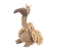 TRIXIE Gustav el Buitre Peluche para Perros - Lavable a 30°C - 28 cm | Peluche suave para abrazar, llevar y jugar para cachorros y perros adultos