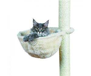 Trixie hamaca confort de crema de felpa beige para gatos