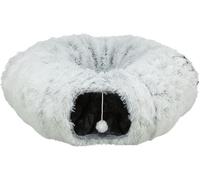 Trixie Harvey 42983 - Túnel para Gatos (Ajustable, diámetro de 25 x 160 cm), Color Gris