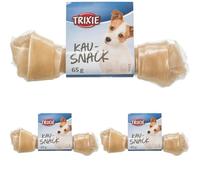 Trixie - Hueso prensado Anudado masticable (16 cm/Carne) (Paquete de 3)