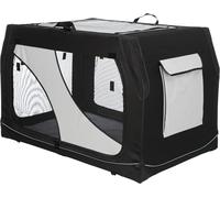 Trixie Jaula Nylon Plegable Coche, Vario, Size : 40, M-L, 91x58x61cm