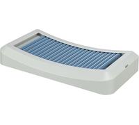 Trixie Juego de Estrategia Rod Board con Varillas y hendiduras, Patas de Goma Antideslizantes, Incluye Instrucciones de Entrenamiento, plástico, Apto para lavavajillas, Blanco/Azul, 35 x 19,5 cm