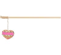 Trixie - Juguete Pateador para Gatos con Hierba Gatera (40 cm) - Peluche Interactivo Alargado con Catnip - Ideal para Morder, Luchar y Patear - Estimulante, Suave y Seguro