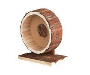 Trixie juguete roedor rueda giratoria madera 20 cm