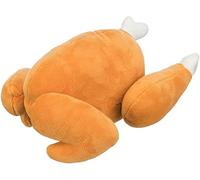 TRIXIE Juguetes de Peluche y Tejidos - Pollo asado, 26 cm, para Perros