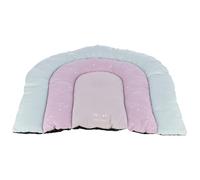 TRIXIE Junior Colchoneta Patchwork, Menta, Lila, Rosa, 68 x