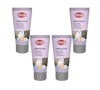 Trixie Junior Salchicha de hígado para Cachorros | Paquete de 4 | 4 x 75 g | Sabroso Snack para Perros jóvenes | con Contenido reducido de Sal y Especias | con mejillón de Labios Verdes