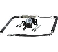 TRIXIE Kit Bici para Perros - Muelle en Espiral y Reflectante - Talla S-M