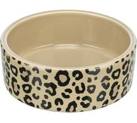 Trixie Leo 24656 - Cuenco de cerámica para Gatos (0,3 L, diámetro 12 cm), diseño Moderno, para Perros