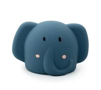 Trixie Luz nocturna - Mrs. Elephant | Compañero suave y esponjoso para la hora de acostarse | Recargable con brillo ajustable | Perfecto para dormitorios de niños