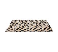 TRIXIE Manta para Perros Mascotas - Manta Sofa Suave Manta para Mascotas Perros Gatos Cálida Protección Manta Beany 100x70 cm Beige