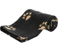 TRIXIE Manta para Perros Mascotas - Manta Sofa Suave Manta para Mascotas Perros Gatos Cálida Protección Manta Beany 100x70 cm Negro