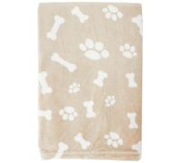 Manta KENNY - Color del Producto: Beige | Mediciones: 75 x 100 cm