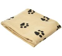 Trixie Manta para Perros y Gatos - Manta Suave y Cálida para Mascotas - Barney 150x100 cm Beige