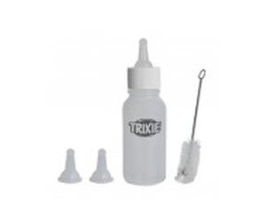 Trixie mini biberón cachorros con cepillo