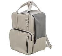 TRIXIE Mochila CityStyle, 30 × 20 × 40 cm, Gris Claro