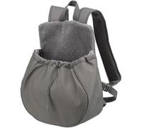 TRIXIE Mochila Frontal Molly, 25 x 38 x 17 cm, Gris, para Perros