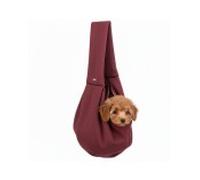 Trixie mochila perro frontal soft granate