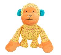Trixie Mono - Juguete de Tela para Perros - Silencioso - Poliéster Suave - Amarillo - 27 cm