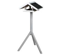 Trixie Natura Casa de Forraje Gris/Blanco 46x22x44 CM con Soporte, Impermeable