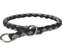 TRIXIE New Cavo - Collar de Entrenamiento Cavo, L-XL, 52-60 cm/ø 18 mm, Negro/Grafito