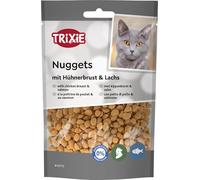 Trixie Nuggets para Gatos de Ingredientes seleccionados 50 g, deliciosas golosinas para Gatos con pechuga de Pollo y salmón - 42770