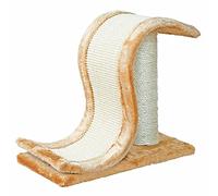 Trixie Rascador Inca Para Gatos 25x44cm De Felpa Y Sisal Marrón 39cm De Alto