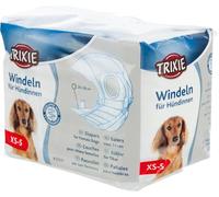 TRIXIE pañales para perras talla xs-s - braguitas absorbentes para incontinencia & celo - 12 unidades con elástico para mayor comodidad - contorno de cintura 20-28 cm
