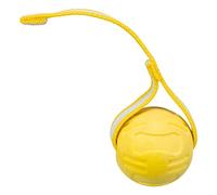 TRIXIE Pelota Sporting con Cuerda, Caucho TPR, ø6 cm, 20 cm