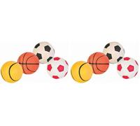 TRIXIE Pelota Suave, Caucho Blando, Flotante, 6 cm, para Perros (Paquete de 2)
