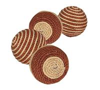 TRIXIE Pelotas Juego, Ø4, 5 cm, Marrón-Beige