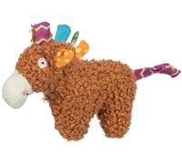 Trixie Peluche de Caballo para Gatos, 15 cm, Juguete Suave para Jugar y Jugar Juntos - 45462