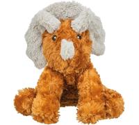 Trixie - Peluche de Dinosaurio Sentado para Perros - Juguete Ecológico de Felpa Reciclada Sin Sonido (Silencioso) - Peluche Suave para Abrazar, Jugar y Dormir - Seguro y Resistente