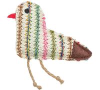 Trixie Juguete para gatos Pájaro multicolor – Peluche 11 cm, hierba gatera, silencioso