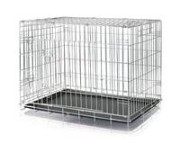 Trixie perrera para casa galvanizada 93x69x62 cm