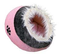 Iglú Minou en peluche - Color del Producto: Rosa bebé | Mediciones: 35 x 26 x 41 cm