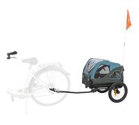 Trixie Perros Remolque Bicicleta - Azul/Gris