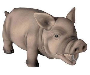 Trixie Pig Original Animal Sound, 23 cm, látex, pintura variada