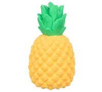 TRIXIE Piña de látex Natural para Perros con Squeaker - 14 cm, Amarillo