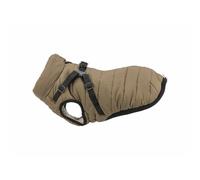 TRIXIE Pirou Winter Harness Coat, XXS: 24 cm, Sand