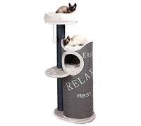 Trixie Poste Rascador Juana, 134 cm, Gris Topo/Gris, Gato