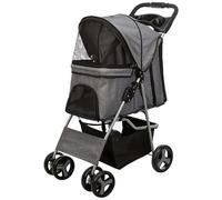 Carrito para perros 47 × 100 × 80 cm gris