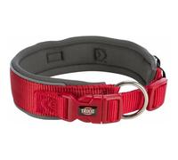 TRIXIE Prem, Collar, Extra Ancho L 46-55 cm, 50 mm, Rojo, para Perros