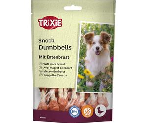 TRIXIE Premio bocados de Pato Snack para Perros - Monoproteico - 80 g