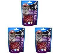 Trixie Premio Duck Filet Bites, Pato, 50 g (Paquete de 3)