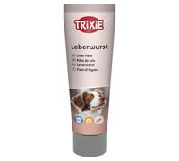 Trixie | Premio Leberwurst | 110 g | Golosinas premium sin gluten - Sin cereales y azúcar - Sabrosa recompensa por entrenamiento y en casa