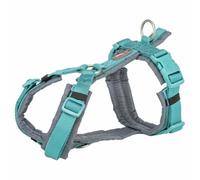 TRIXIE Premium Arnés Trekking, L, Aqua/Grafito