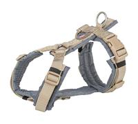 TRIXIE Premium Arnés Trekking, S-M, Arena/Grafito, para Perros