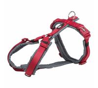 TRIXIE Premium Arnés Trekking, XS-S, Rojo/Grafito